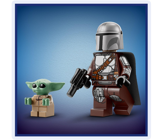 LEGO STAR WARS 75436 Śmigacz Mandalorianina i Grogu - 1473546 - zdjęcie 6